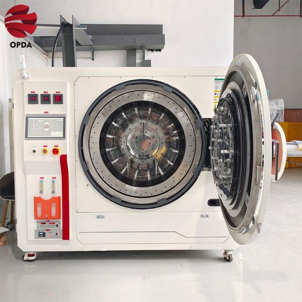 Rapid Cooling Horizontal Vacuum Furnace Low Pollution High Purity Material Processing