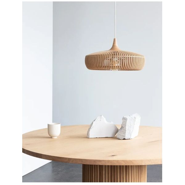 Dining Table Lighting Fixtures Bedroom Home Retro Art Designer Led Wooden Pendant Light(WH-WP-140)