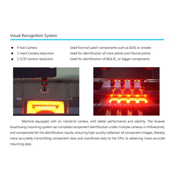 Выбор и место машины Smt Mounter точности 4 главный пневматические