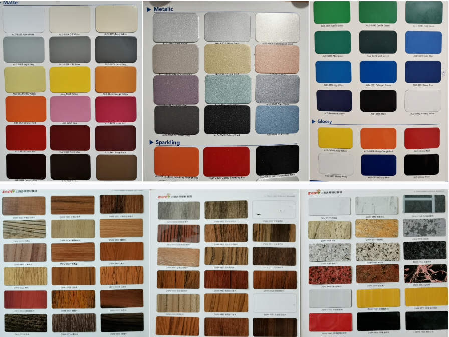 A2 B1 Fire Rated Aluminum Composite Panels 4mm PE/PVDF Coated ACP Sheet ACM Board Manufacturer for Building Exterior