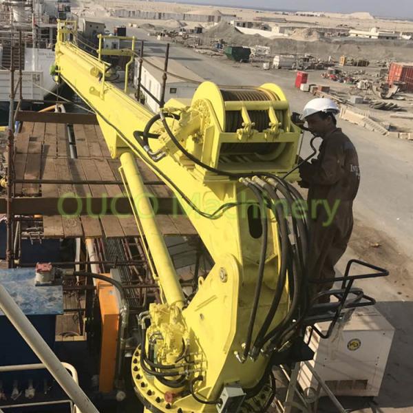 1.5t кран постамента 15M электрический телескопичный гидравлический