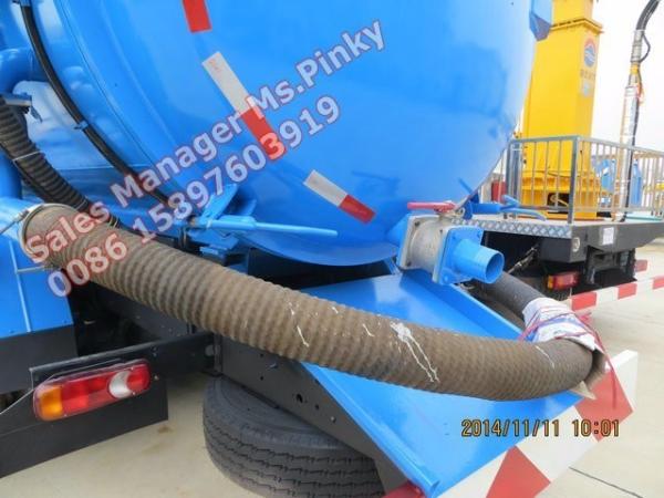 16000Liters to 18000Liters Vacuum Truck Dongfeng Heavy Duty Sewage Suctiong Tanker Trucks by Manufactuer Sales