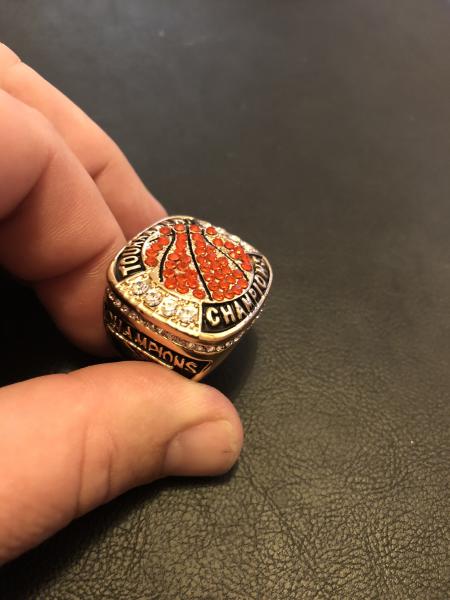 Engraved Alloy Basketball Nba Championship Rings