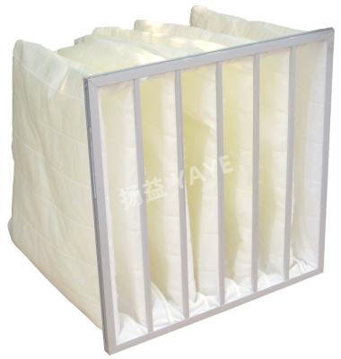 0.4um MERV 9 Air Filter F8 Medium Efficiency Air Filter Glass Fiber Material
