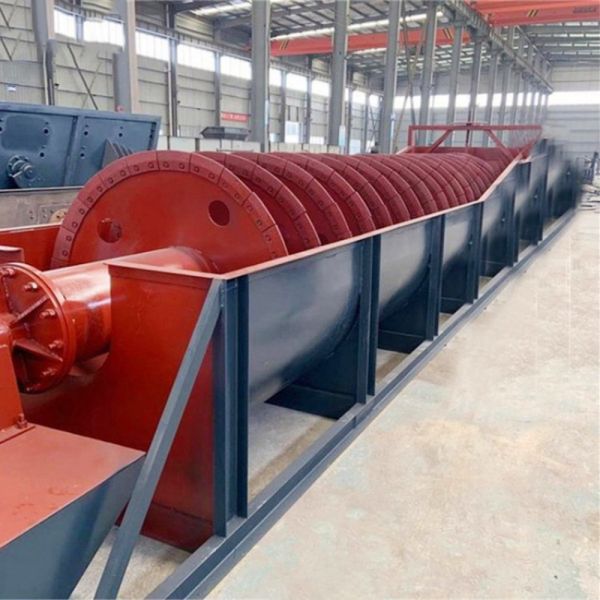 Sand screw Washer  Spiral Sand Washing Machine high cleaning efficiency Energy Saving Mining Equipment wear-resistant steel Screw Sand Washer Machine for Gravel Pebble Basalt