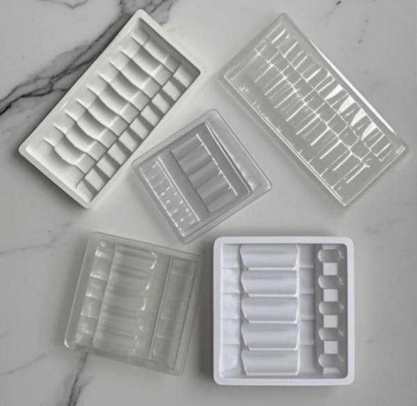 Water-light Needle Glass Bottle Blister Packaging Xieling Bottle Plastic Inside Lyophilized Powder Injection Tray Oral Liquid Ampoule