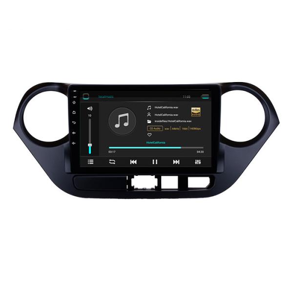 Android 10 8 Core Car Radio GPS WIFI Para Hyundai Grand I10 LHD 2013-2016 Sistema de câmera Carplay 360
