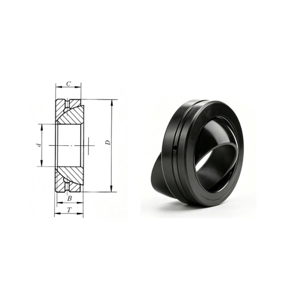 Low Friction Radial Spherical Plain Bearing GAC85S 85*130*29mm Automation Packaging Machine Bearing
