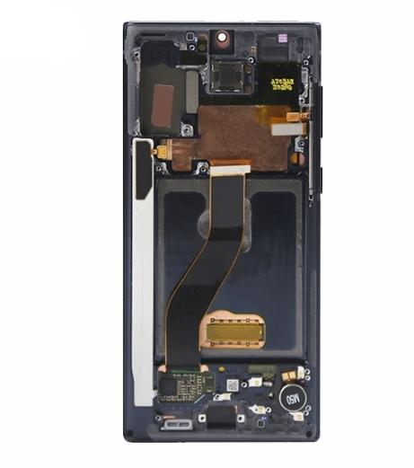 Black Pantalla Lcd Screen And Digitizer Display For Samsung Note 10 Plus Replacement