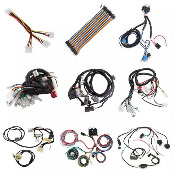 PVC 50 Núcleos TE Molex Caminhão Chicote de Fio Automotivo Banhado a Prata