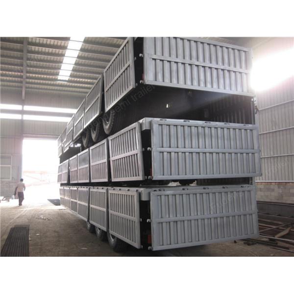 40 Feet Live Stock Trailer / 40T Side Wall Trailer With Pressure Sensor System