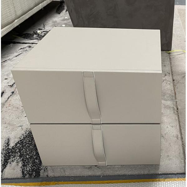 Итальянский современный белый шкаф 550x450x450mm шведского стола с кожей спальни ящиков