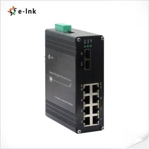 Industrial 8-Port 10/100/1000M/2.5G + 2-Port 1.25G/2.5G/10G SFP+ Managed Ethernet Switch