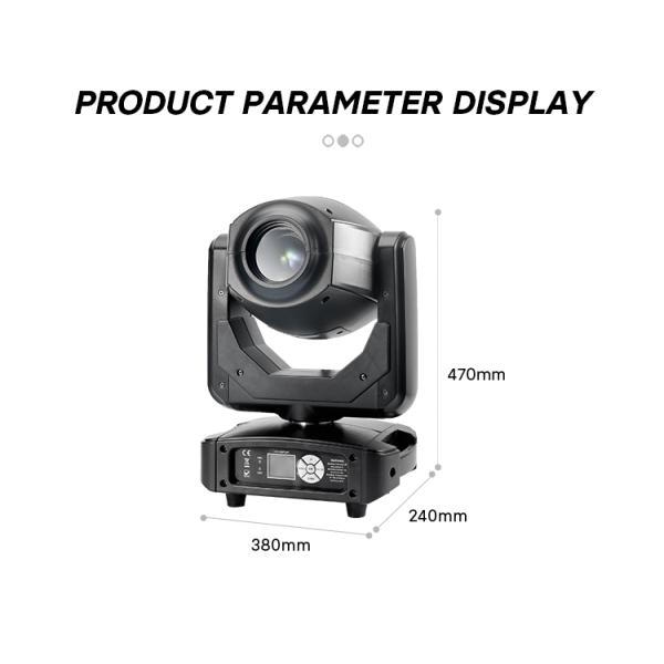 250W 3in1 LED Movers Light Gobo Focus Spot Moving Head Light