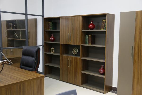 Wooden Home Filing Cabinet , Black Wood File Cabinet 800*400*2000Hmm Size