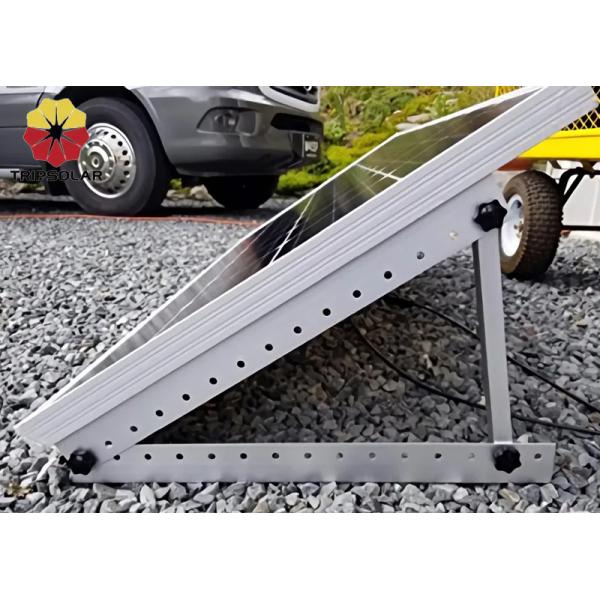 Solar Energy Adjustable Mid End Clamp for Flat Bracket Standing Ground Roof System