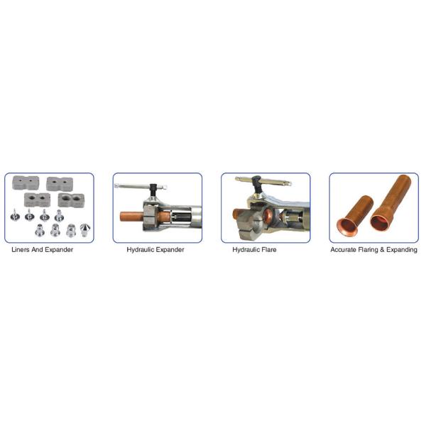 Hydraulic Refrigeration Hand Tools Copper Tube Expander Cordless Flaring 6mm