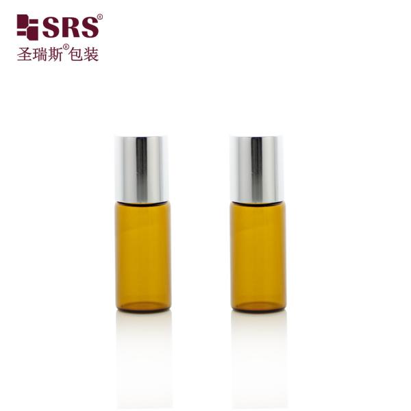 BLP-3ml Glass Tube Roll On Bottle No Leakage Easy to Clean Suitable for Different Oils