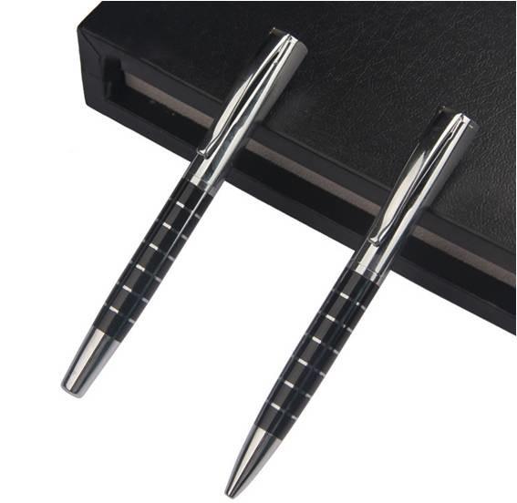 Chinese cheap wholesale rotating pen customized metal rotating ballpoint pen with gift box