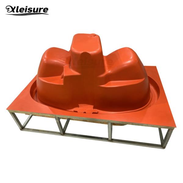 a banheira oval profissional da massagem dos termas do molde da banheira de hidromassagem dos termas do gel-revestimento (molde masculino) com dois assentos projeta o molde da banheira