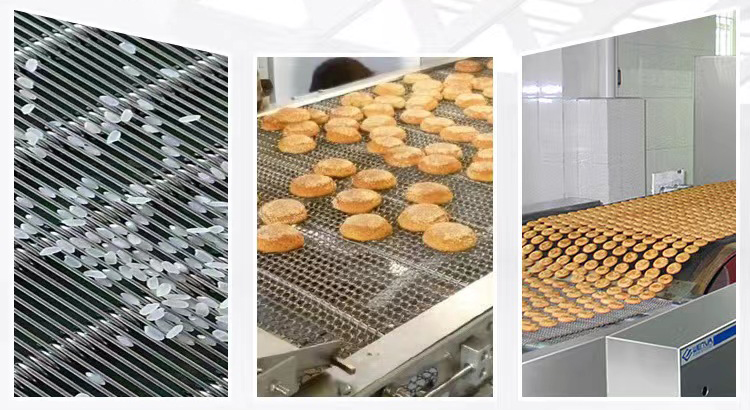 Flexible Wire Mesh Conveyor Belt Offering Excellent Tensile Strength and Resistance to Abrasion for Heavy Load Transport