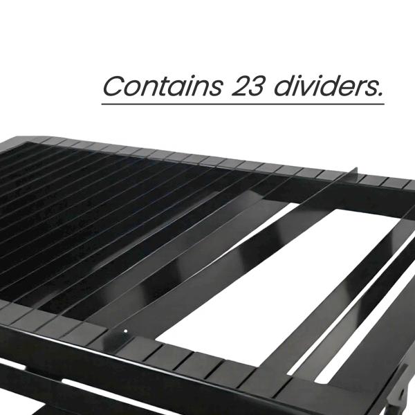 Mobile Plasma Cutting Table Lockable Wheels Removable Partition Spark Baffle Sturdy Fixed Steel Workbench