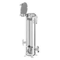 Industriel rond multi de cartouche de logement de filtre à manches d'acier inoxydable de RO