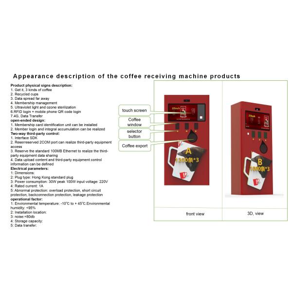 bagged instant  coffee dispenser