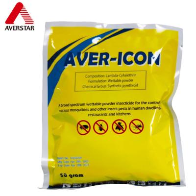 LAMBDA CYHALOTHRIN 25% WP Suitable for Vegetables, Fruit Trees, Rice, Wheat, Cotton, Soybeans, peanuts and Flowers.