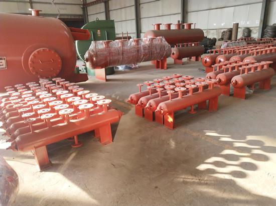 Industrial Boiler Spare Parts Sub Cylinder Steam Boiler Header Customized Weight