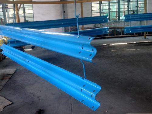 Powder Coating W Beam Guardrail , Highway Guardrail With Excellent Anti Corrosion