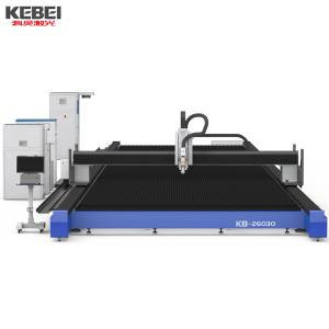 Machines de découpe laser à grande échelle de tôles métalliques avec une surface