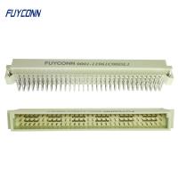 96pin las filas del conector 3 del estruendo 41612 tapan el conector de ángulo recto de Eurocard del varón del PWB 96P