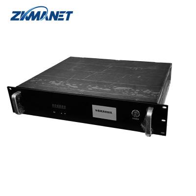 Transmissor de vídeo sem fio Cofdm 10-40km 43dBm Broadcast Adjustable Bandwidth