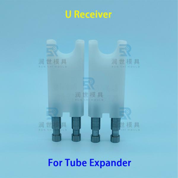 Customized White Plastic U Receiver For Tube Expander Use In Heat Exchangers