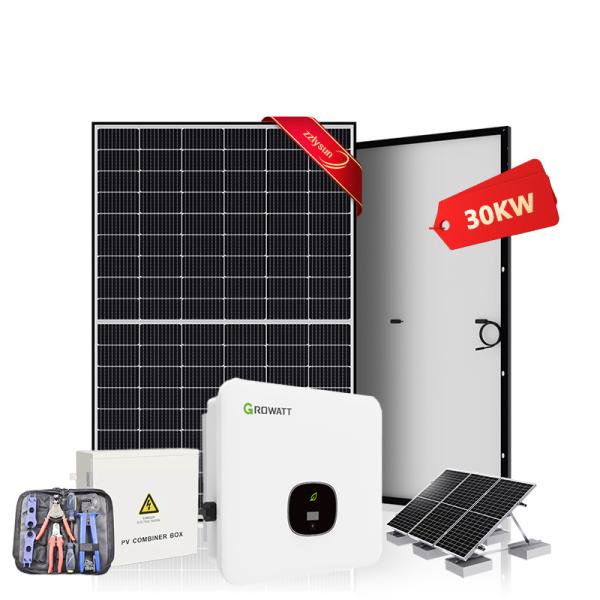 Ground Mounting Solar Energy Storage System MPPT Controller 25KW 30KW