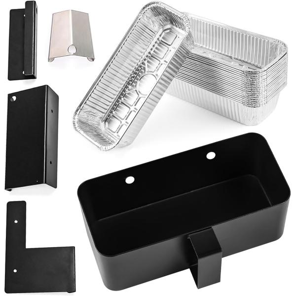 Мощность покрытая алюминиевой капельной кастрюли облицовки Пойматель кастрюли для Blackstone Griddle Легкий вес