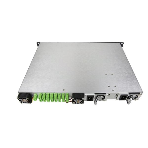 1550nm 16 - 35dBm 8 Port Fiber Optic Signal EDFA Amplifier