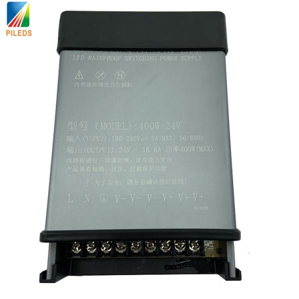 Custom Waterproof LED Power Supply , LED Light Transformer Constant Voltage 400W
