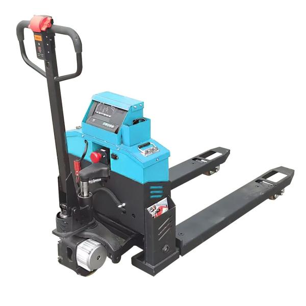 Weigh Accuracy 500g Digital Pallet Truck Scale 2ton 850W Motor