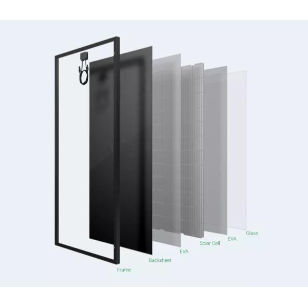 крыша 400w 450w солнечная Pv устанавливая панели солнечных батарей 600w систем 500W 550W 210mm