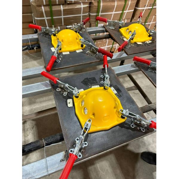 Желтый 170 мм Пластмассовые кошачьи глаза дорога отражающая ABS дорога козырьки 70 мм