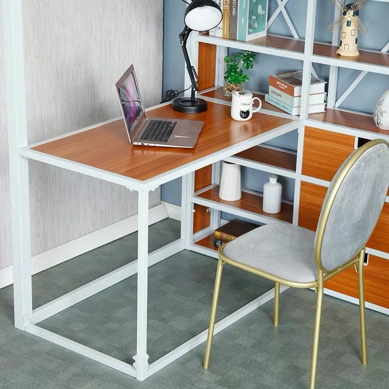 OEM Iron Frame Wooden Single Loft Bed with Desk 1800*1800*2000 and Queen Beds