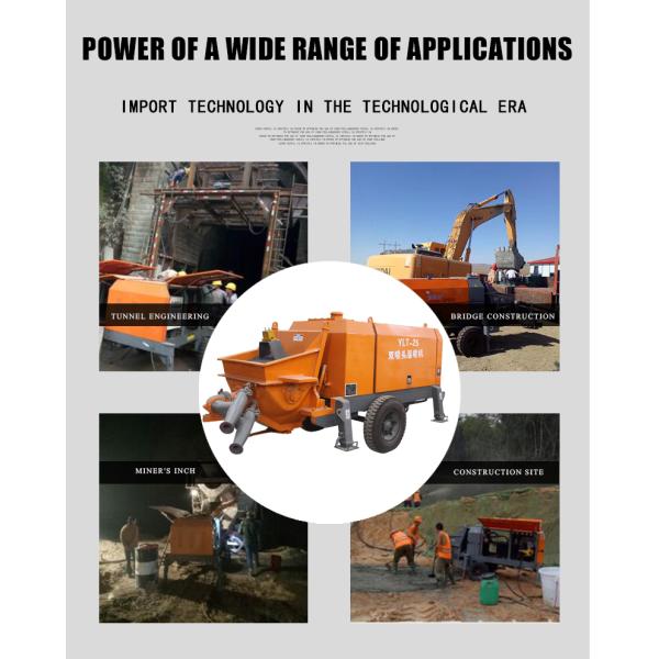 Small Concrete Pump Liquid Rubber Plastering Tools Waterproof Wall Painting Spray Machine