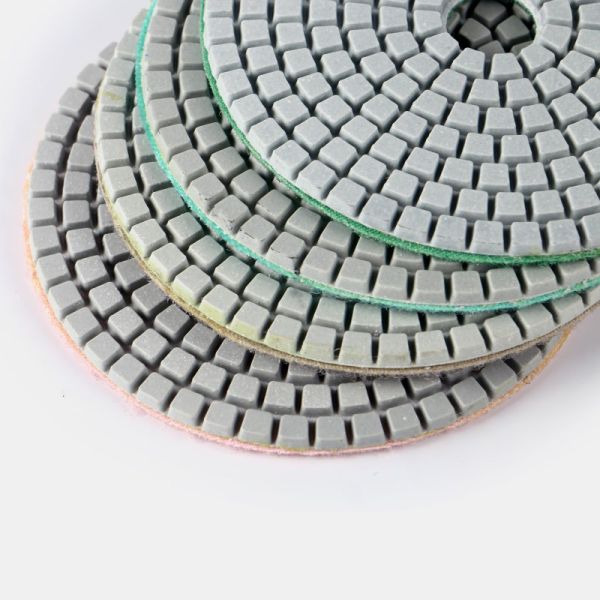 3 Inch Resin Diamond Polishing Pads for Concrete and Terrazzo Floors