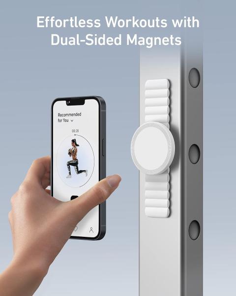Sweat Resistant Magnetic Phone Grip With Adjustable Strap For IPhone Series
