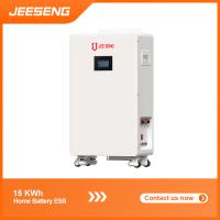 Système de stockage d'énergie au sol à domicile de 15 KWh avec technologie BMS avancée pour le système d'énergie solaire
