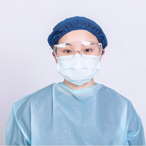 Hospital Medical Isolation CE EN166 Fog Proof Safety Glasses