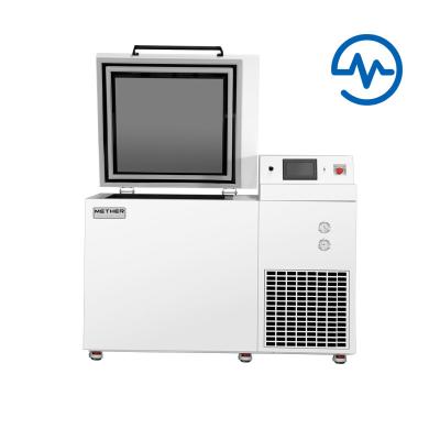 128L Capacity Low Temperature Horizontal Refrigerator For Customer Requirements