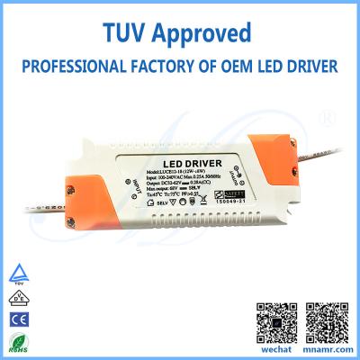 TUV approved LED lighting transformer driver for 7w downlight